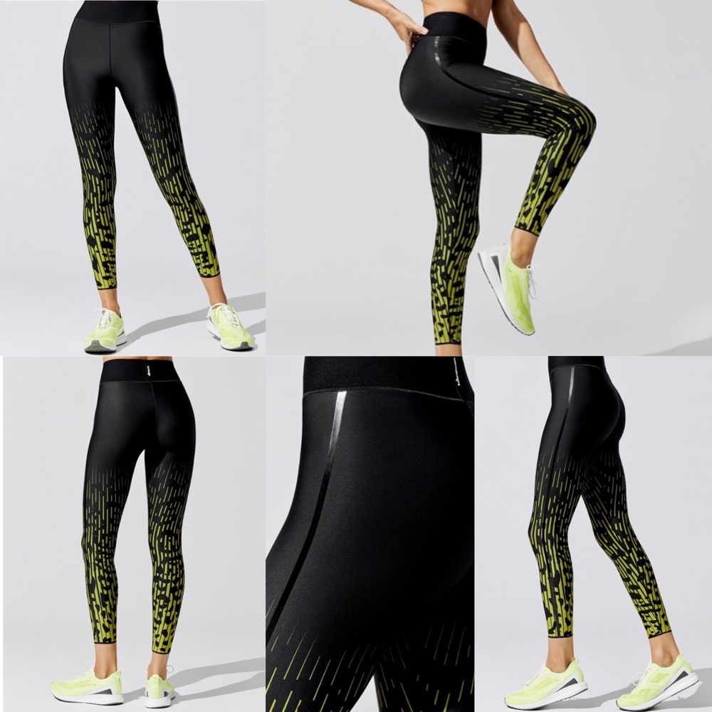 COPY - NWT Ultracor Jaguar Ultra High Legging - Black and Yellow- Womens Size M